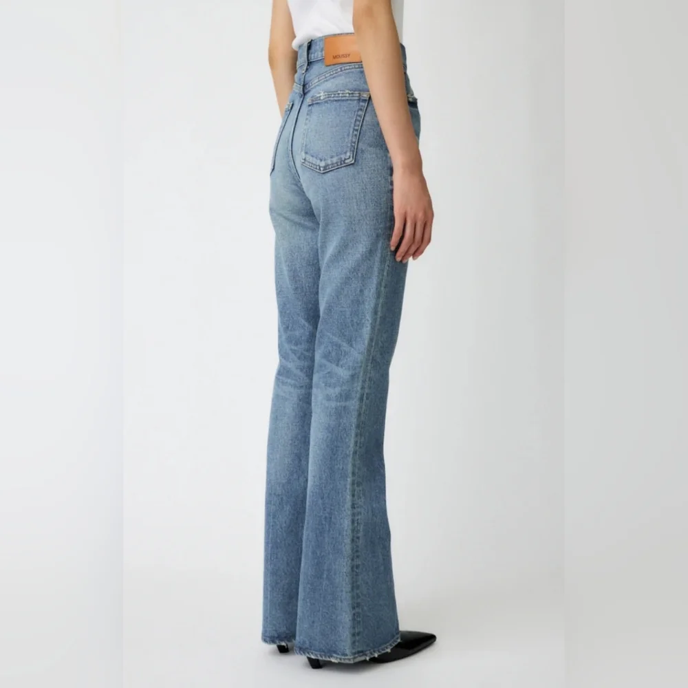 Moussy MVS Flare High Rise Flare Jeans Size 24